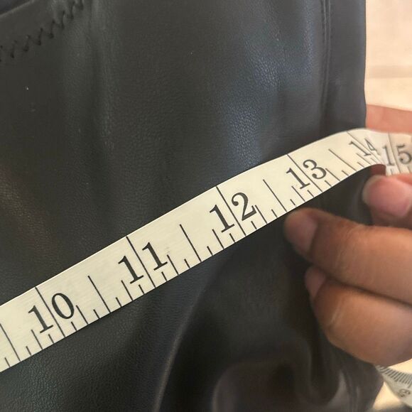 Madden Girl Women's Size 10 Tall Platform Boots Black Leather Chunky Knee High - Picture 15 of 15